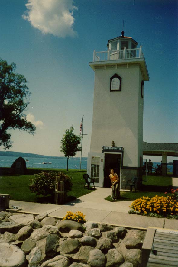 The light house somewhere in Michigan, USA.... Summer 2003